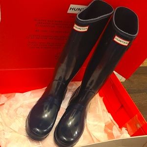 Tall Hunter rain boots